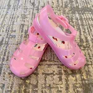 Old Navy Toddler Pink Jelly Fisherman Sandals - Size 9